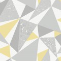 Tapeta 90462 żółto szara nowoczesna geometryczna