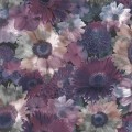 Tapeta 104895 fioletowa malowane kwiaty